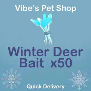 Winter Deer Bait x50