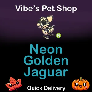 Neon Golden Jaguar