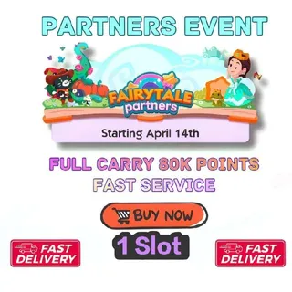 1 Slot Fairytale Partners Event Monopoly Go