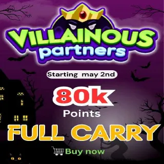 1 Slot Villainous Partners Event Monopoly Go