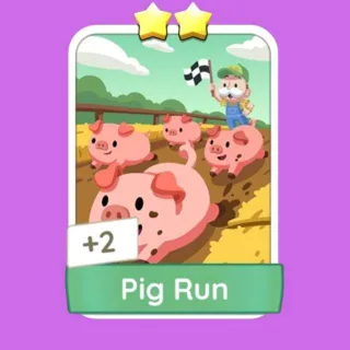 Pig Run Monopoly Go