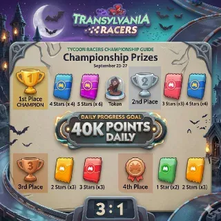 Transylvania Racers Monopoly Go!