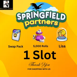 1 Slot Springfield Partners Event monopoly Go 