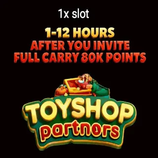 1 Slot Toyshop Partners Event Monopoly Go