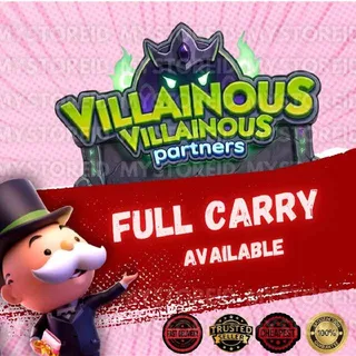 Villainous Partners Event Monopoly Go