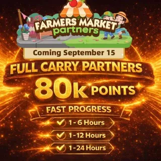 3 Slot Farmers Market Partners Monopoly Go!