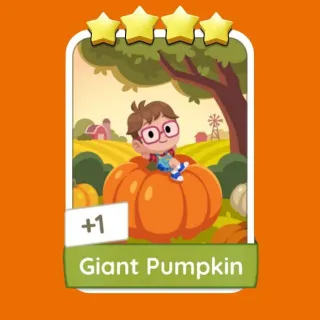 Giant Pumpkin Monopoly Go!