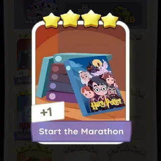 Monopoly Go 4⭐ Start The Marathon Sticker