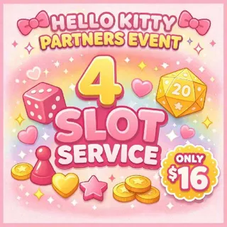 4 Slot Hello Kitty Partners Event Monopoly Go