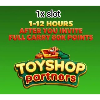 1 Slot Toyshop Partners Event Monopoly Go