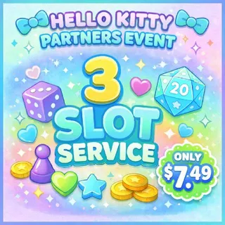 3 Slot Hello Kitty Partners Event Monopoly Go