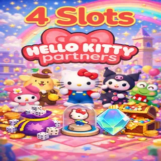 4 Slot Hello Kitty Partners Event Monopoly Go