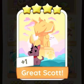 ⚡ FAST SEND ⚡ Great Scott! 4⭐ Monopoly Go Sticker