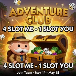 ADVENTURE CLUB EVENT MONOPOLY GO