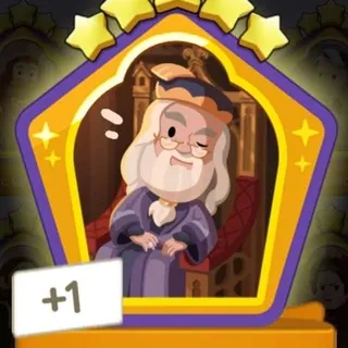 Albus Dumbledore 5 ⭐ Gold Sticker Monopoly Go Golden Blitz