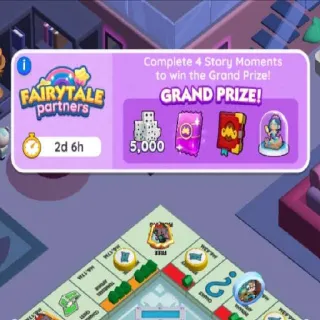 3 Slot Fairytale Partners Event Monopoly Go
