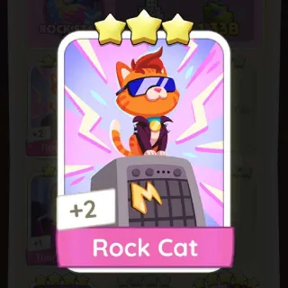 Rock Cat Monopoly Go
