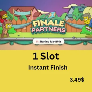 1 Slot Finale Partners Event Monopoly Go