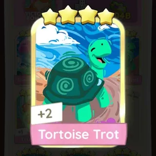 Tortoise Trot 4⭐ Gold Sticker Monopoly Go Golden Blitz