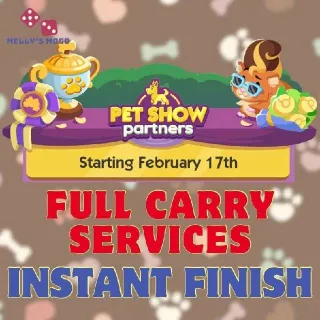 4 Slot Pet Show Partners Event Monopoly Go