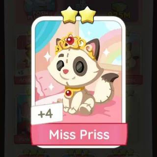 Miss Priss Monopoly Go