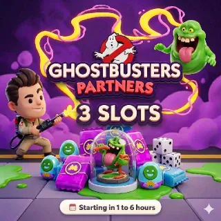3 Slot Ghostbusters Partners Event Monopoly Go!