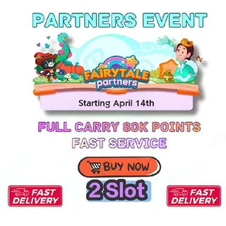 2 Slot Fairytale Partners Event Monopoly Go
