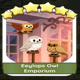 Eeylops Owl Emporium Monopoly Go