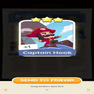 Captain Hook Monopoly Go