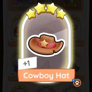 Cowboy Hat 4 ⭐ Monopoly Go