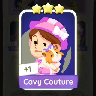 Cavy Couture Monopoly Go