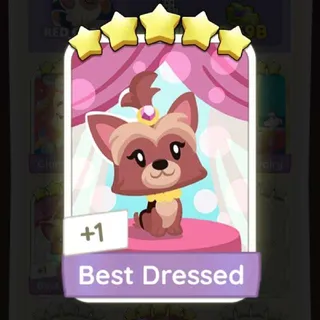 Best Dressed 5 ⭐ Monopoly Go