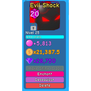 Bubble Gum Simulator Evil Shock