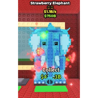 Diamond Strawberry Elephant
