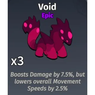 X1 void plushie cos