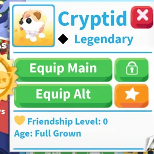 Adopt me Cryptid