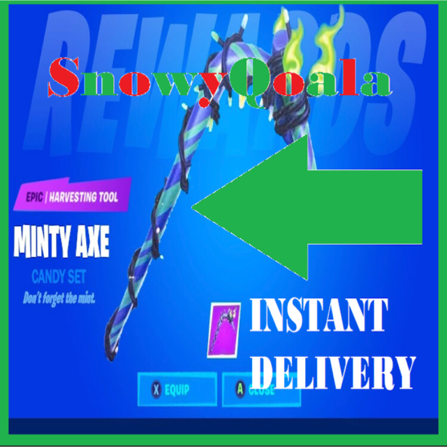 Code Minty Axe In Game Items Gameflip