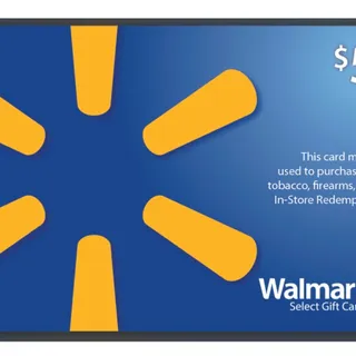 Walmart $50 digital gift card 