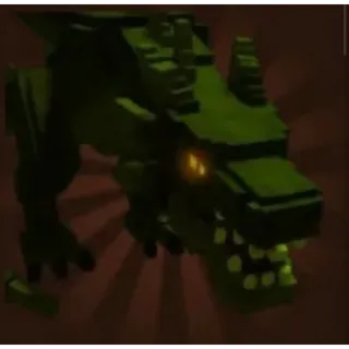 Big rainbow black dragon
