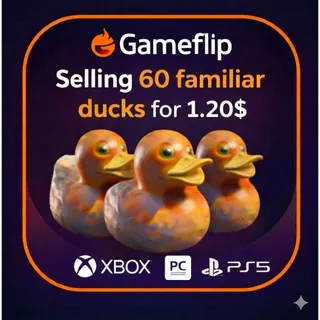 Arc Raiders - Familiar Duck - x4 Stack Of 60 Ducks - Worth 420k!
