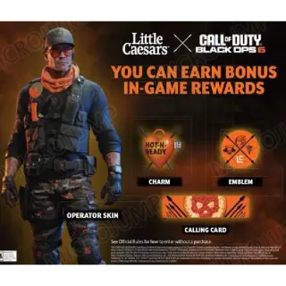 BO6 LITTLE CAESARS CODE