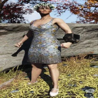 Flower Printed Sundress Plan