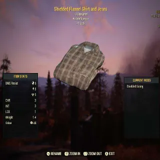 Xp Buff Under-armor Shielded Flannel Shirt And Jeans