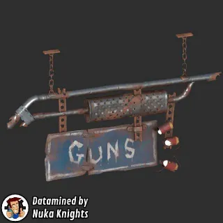 Highway Town Guns Sign Plan