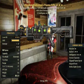Flamer Plasma Rifle Bloodied Basher Intelligence