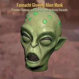 Fasnacht Glowing  Alien Mask
