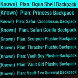 Bundle X16 Backpack Plans + High Capacity Backpack Mod