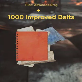 Advanced Drag + X1000 Improved Bait