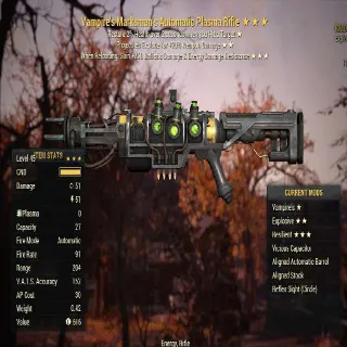 Explosive,Plasma Rifle