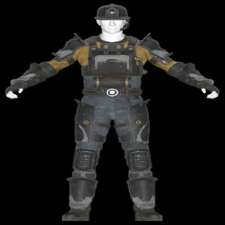 Civil Engineer Full Set With Jetpack And Random Legendary Mods